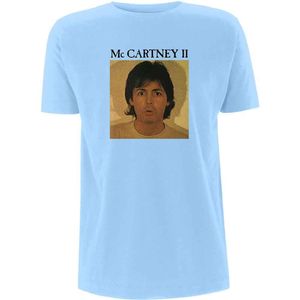 Paul McCartney - "McCartney II" T-Shirt für Herren/Damen Unisex RO10743 (S) (Hellblau)