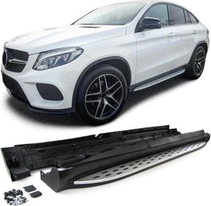 Alu Trittbretter Schweller OE Style mit ABE für Mercedes GLE Coupe C292 ab 15