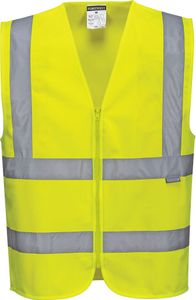 Portwest C375 Warnschutzweste mit Reißverschluss Yellow Gr. XXL