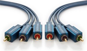 Clicktronic Casual RGB/YUV Komponentenkabel 3m