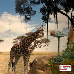 abc HOME | Vogeltränke | 81 cm H