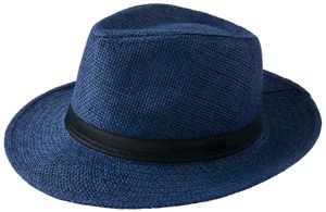 Panama Hut Bogart Strohhut Dunkelblau 60
