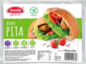 GLUTENFREIE PITA-BILLS (2 x 95 g) 190 g - INCOLA
