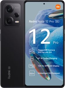 Xiaomi Redmi Note 12 Pro 5G 128 GB / 8 GB - Smartphone - midnight black