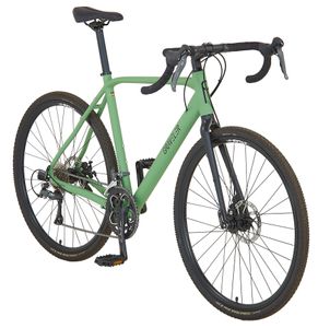 Prophete Graveler Bike Diamant 28 Zoll - 16-Gang Kettenschaltung - mech. Scheibenbremse - Rennrad-Bremshebel - Rahmenhöhe 55 cm