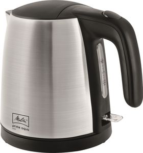 Melitta Prime Aqua mini 1018-01 Edelstahl Wasserkocher, 1 Liter Kapazität