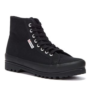 Superga 2341 Alpina Damen Schwarz Turnschuhe