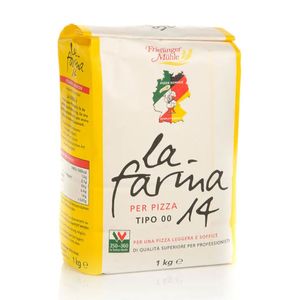 Frießinger Mühle La Farina Pizzamehl T00 14 Prozent Proteingehalt 1000g