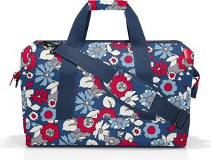 reisenthel allrounder L, Reisetasche, Sporttasche, Schultertasche, Doktortasche, Tasche, Polyestergewebe, Florist Indigo, 30 L, MT4088 reisenthel allrounder L, Reisetasche, Sporttasche, Schultertasche, Doktortasche, Tasche, Polyestergewebe, Florist Indigo, 30 L, MT4088