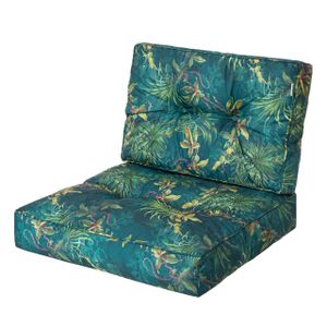 PillowPrim, vankúš z palety, vankúš na stoličku, ratanová stolička, vonkajší, vankúš, vankúš na sedenie, vankúš na stoličku, ratanový nábytok, trávovo zelený, 50 x 50 cm