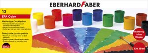 EBERHARD FABER 575613 Farby pripravené na maľovanie Sada 13 farieb à 18 ml