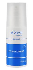 Blueline 10% Urea Creme für sehr trockene Haut (100ml) | Körpercreme bei Psoriasis oder Neurodermitis, Pflegecreme gegen Juckreiz, Hautpflege für Hautunreinheiten und Ausschlag | Feuchtigkeitscreme Harnstoffcreme Hautcreme