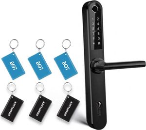 BOT Smart Griff TTLock H1 schwarz 90 mm
