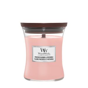 Woodwick Pressed Blooms & Patchouli Duftkerze 275 g