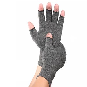 paar Arthritis Kompression Handschuhe Rehabilitation Fingerlose Handschuhe Anti Arthritis Therapie Relief Handschuhe Handgelenk Unterstützung Armband SA