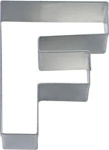 Städter Ausstecher Buchstabe F, Ausstechform, Plätzchenform, Keks, Plätzchen, Edelstahl, 6.5 cm, 112759 Städter Ausstecher Buchstabe F, Ausstechform, Plätzchenform, Keks, Plätzchen, Edelstahl, 6.5 cm, 112759
