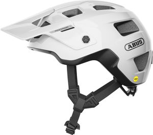 Abus MoDrop MIPS Shiny White L Prilba na bicykel