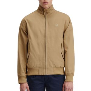 FRED PERRY CORD HARRINGTON JACKET HellBraun