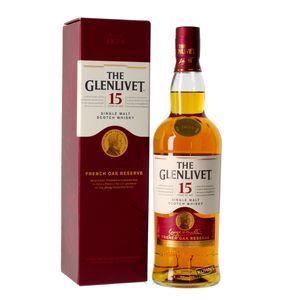 The Glenlivet 15 Jahre The French Oak Reserve Single Malt Scotch Whisky | 40 % vol | 0,7 l