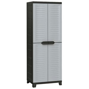 vidaXL Kunststoffschrank 65x45x181 cm