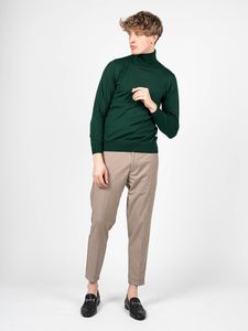 Takeshy Kurosawa Sweater - 83475 | Maglia D/Vita Calato Lana - Green- Veľkosť: XL(EU)