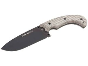 Viper Outdoormesser TANK, D2 Stahl  Micarta-Griffschalen, MO.L.L.E. kompatible Cordura-Scheide