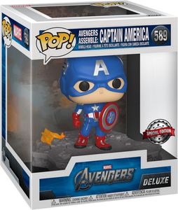 Marvel Avengers Assemble - Captain America Deluxe 589 Special Edition - Funko Pop! - Vinyl Figur