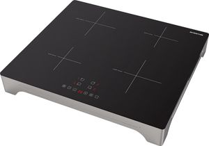 Inventum VKI6010ZIL, Czarny, Blat, Płyta indukcyjna strefowa, Szkło ceramiczne, 4 stref(y), 4 stref(y)