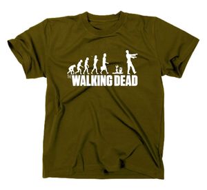 Styletex23 T-Shirt The Walking Dead Evolution Fun, oliv, XXL