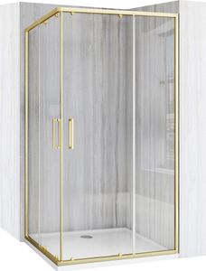 Duschkabine Rea City 80 X 100 Brush Gold