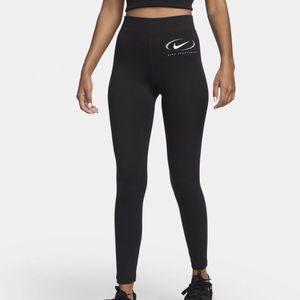 Nike Sportswear Swoosh High-Rise Leggings, Größe:L