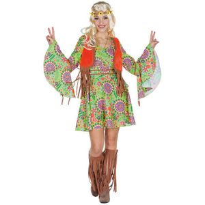 Damen Kostüm Hippie Gr. 48