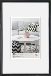 walther design Galeria Kunststoff Bilderrahmen  20x30 cm SCHWARZ KB030H
