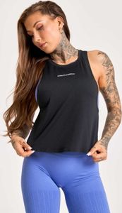 Tílko Glamour Tank Top Sport - barva: černá, velikost: M