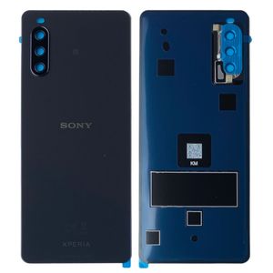 Sony Akkudeckel Batterie Cover Rückschale für Xperia 10 III Ersatzteil Reparatur Schwarz