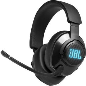 Slúchadlá, JBL QUANTUM 400 BLK USB herná náhlavná súprava cez uši s vytáčaním herného chatu