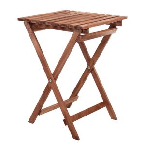Smol Drew stôl, drevo, skladací, na balkón, terasu