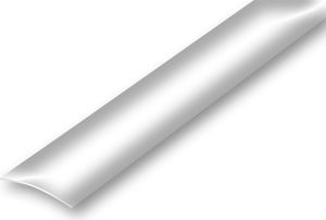 (10,29EUR/m) 40 x 900 mm Edelstahl Übergangsprofil selbstklebend glänzend poliert Laminatprofil Türschweller Abdeckleiste