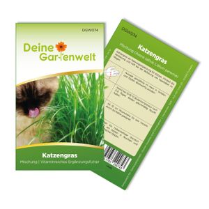 Katzengras  Samen - Avena sativa und Lolium perenne - Katzengrassamen - 10 g Saatgut für etwa 5 Töpfe