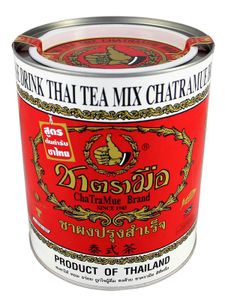 ChaTraMue Brand Aromatisierter Schwarzer Tee mit Vanillegeschmack 450g Thai Tea Mix Number One