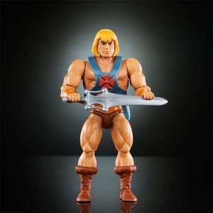Mattel Die Herren Des Universums Origins Action Cartoon Sammlung: He-man Figur 14 Cm Orange  Orange One Size