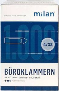 Milan Büroklammer 32/1000 Gr4
