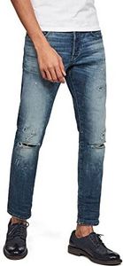 G-star 3301 Slim C Faded Ripped Atlas 31