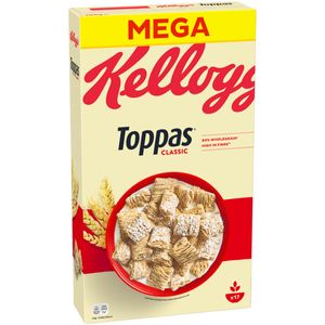 Kelloggs Toppas Classic knusprige Cerealien mit Zuckergussglasur 700g