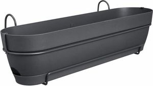 elho® Vibia campana Pflanzkasten Anthrazit 70 cm mit Halter allin1 - Kunststoff elho® Vibia campana Pflanzkasten Anthrazit 70 cm mit Halter allin1 - Kunststoff
