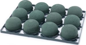Steckschaum Mini-Deko Gesteckhalterung für Kunstblumen Ø5cm 12St - Kreative Floristik & Bastelbedarf