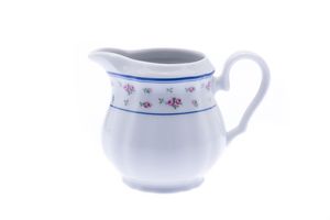 Thun 1794 Rose, vysoký džbán na mlieko, porcelán, červené ruže, 250 ml, Thun