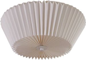 Lindby Deckenleuchte Magali, weiß, Papier, Ø 45 cm, E27