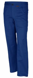 Pracovné nohavice Qualitex 'classic' v kukuričnej modrej farbe, veľkosť: 54 - nohavice do pása BW 270 g - klasické dielenské nohavice
