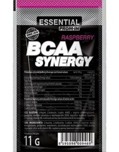 Prom-In Essential BCAA Synergy 11 g Cola / Aminosäuren Proben / Instant-BCAA-Pulver, angereichert mit A-AKG, Glutamin und Vitamin B6